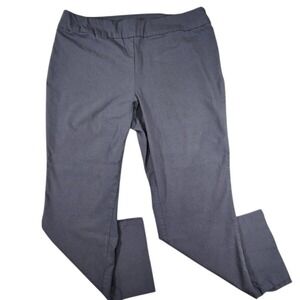 Marla Wynne Womens Pull On Pants, Plus Size 18W, Comfortable, Dark Gray